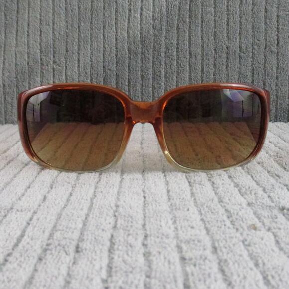 New Divine Eyewear Vixen Orange Fade/Amber Gradient Sunglasses NWT Women's - Picture 1 of 9